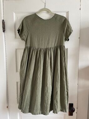 Beaton Linen River Dress XS